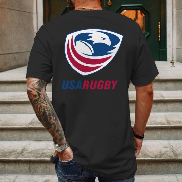 Usa Rugby Mens Back Print T-shirt Gifts for Men