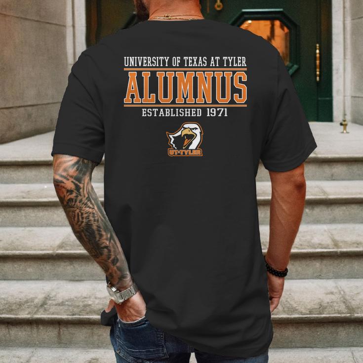 Ut Tyler Alumnus Mens Back Print T-shirt Gifts for Men