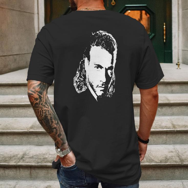 Van Damme Mens Back Print T-shirt Gifts for Men