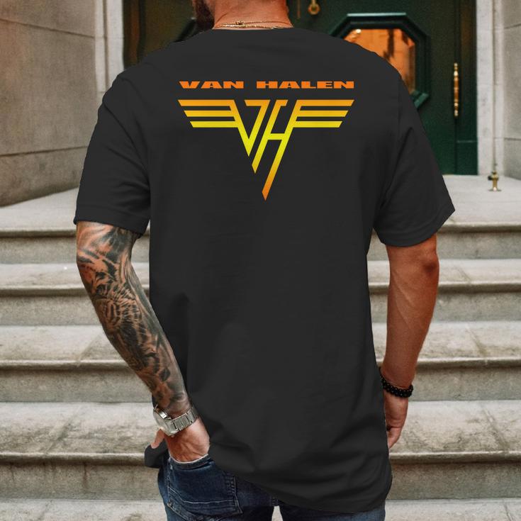 Van Halen Star Mens Back Print T-shirt Gifts for Men