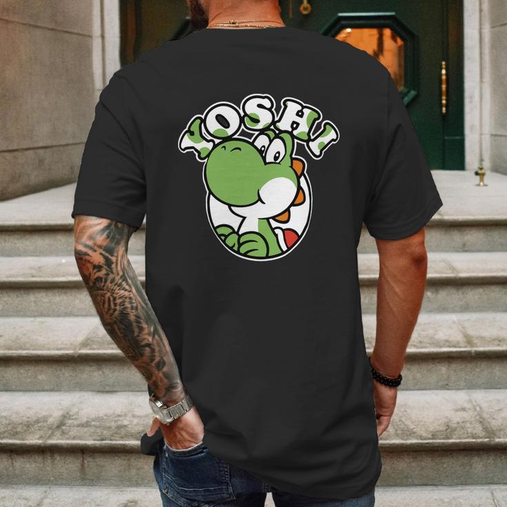 Varsity Yoshi - Nintendo Mens Back Print T-shirt Gifts for Men