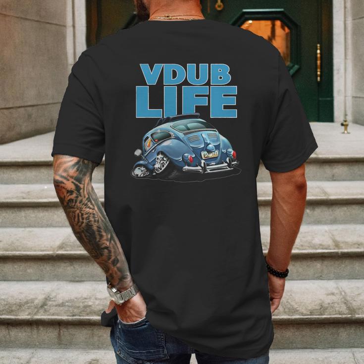 Vdub Life Duel Sided Volkswagen Vw Lifestyle Tees Hoodies And More Mens Back Print T-shirt Gifts for Men