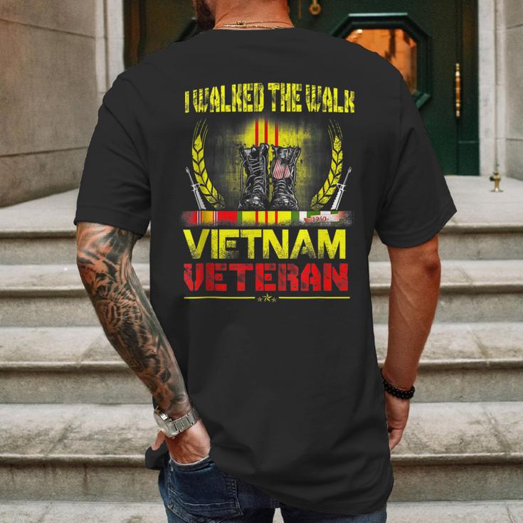 Vietnam War _ Vietnam VeteranGift _ Us Veterans Day Mens Back Print T-shirt Gifts for Men