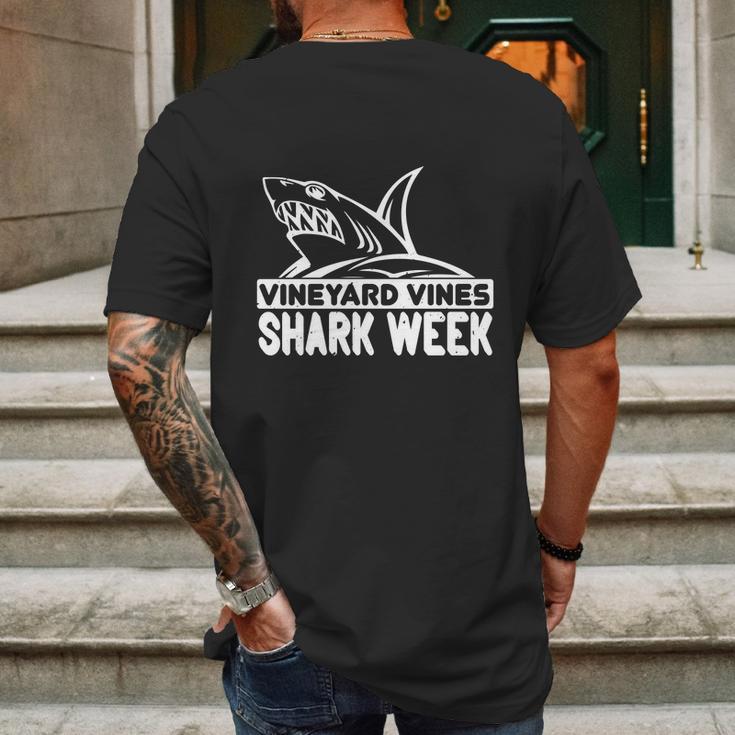 Vineyard Vines Shark Week Mens Back Print T-shirt Gifts for Men