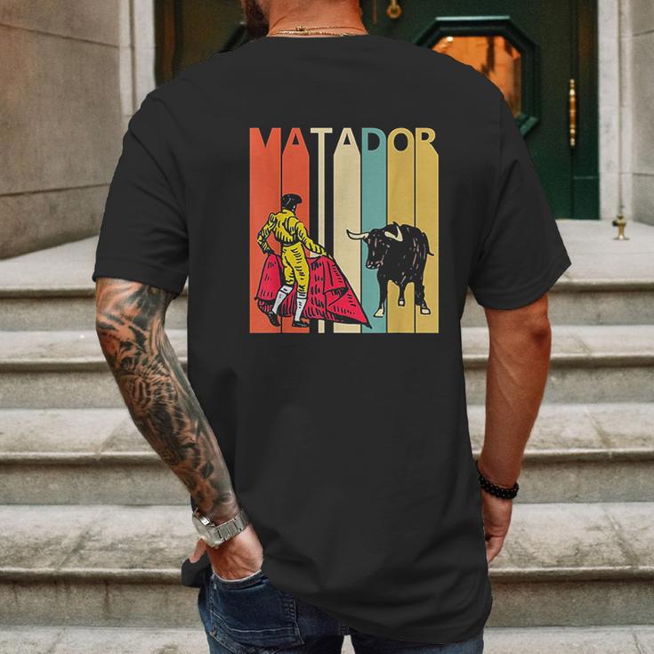 Vintage Matador Matador Gift Mens Back Print T-shirt Gifts for Men