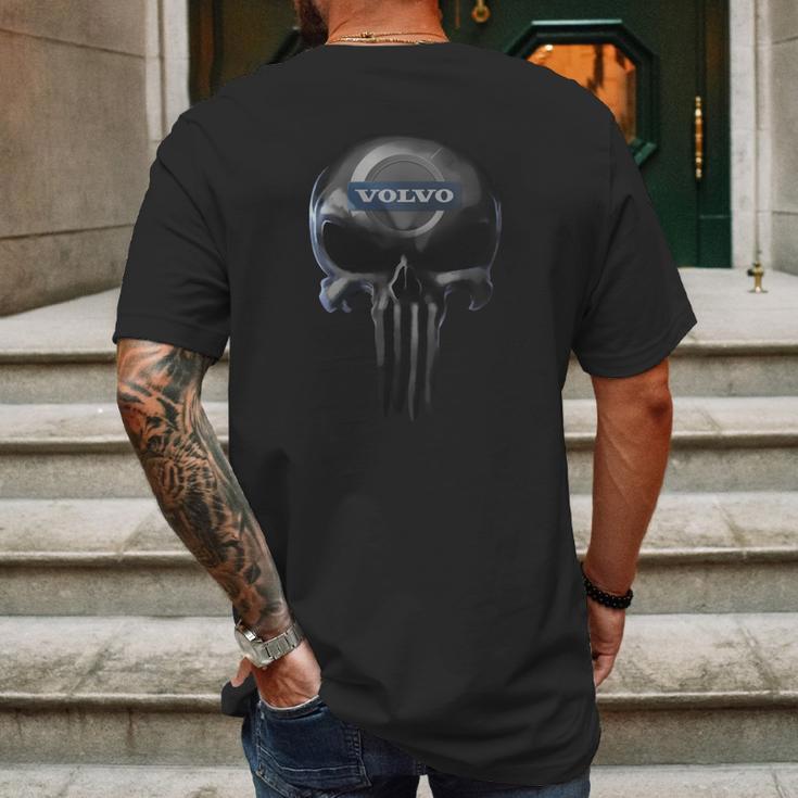 Volvo Skull V1 T-Shirt Volvo Skull V1 Hoodies Mens Back Print T-shirt Gifts for Men