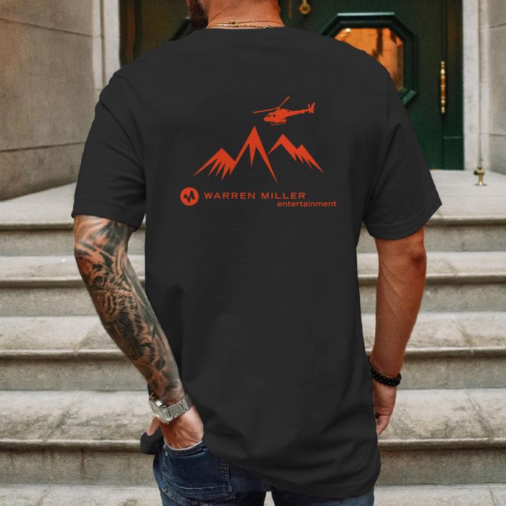 Warren Miller Heli-Ski Tee Relaxed Fit Mens Back Print T-shirt Gifts for Men