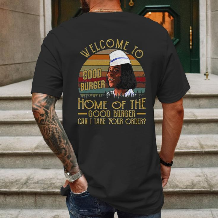 Welcome To Good Burger Funny Movie Mens Back Print T-shirt Gifts for Men