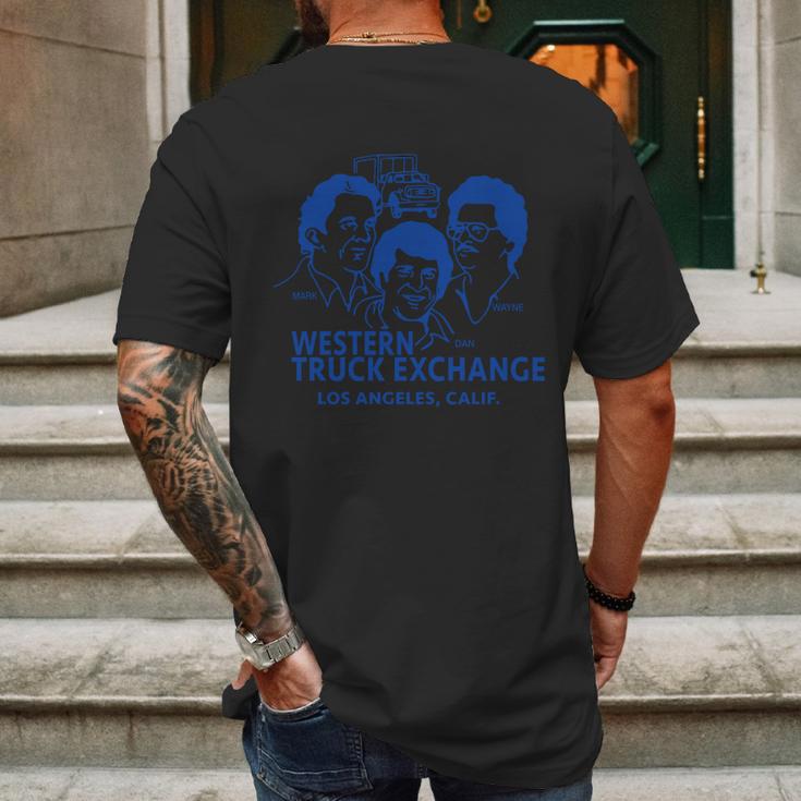 Western Truck Exchange Mens Back Print T-shirt Gifts for Men