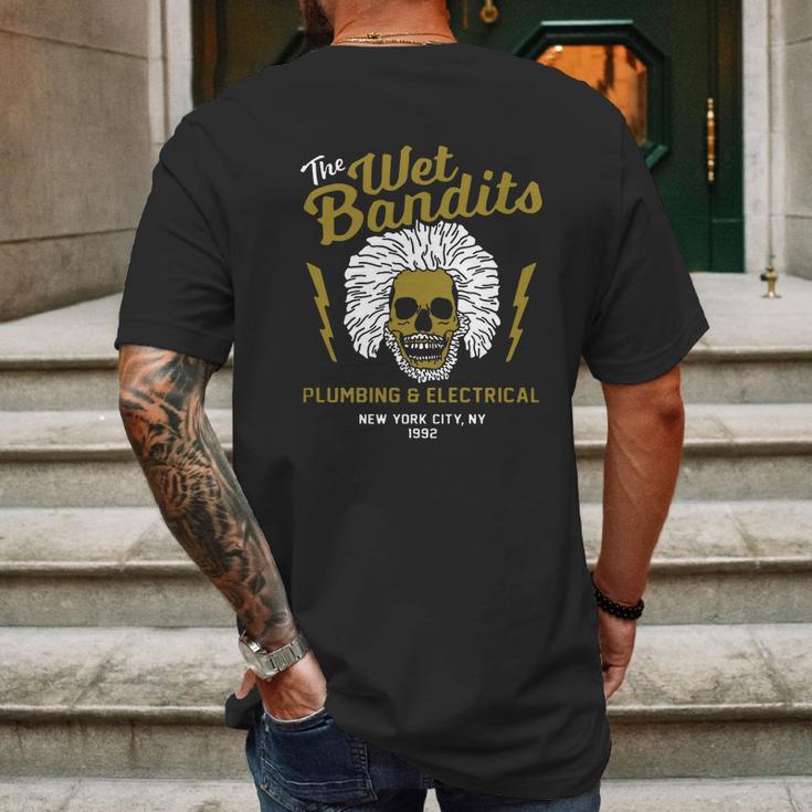 The Wet Bandits Plumbing And Electrical Mens Back Print T-shirt Gifts for Men