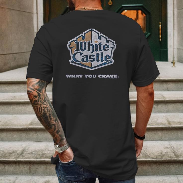 White Castle Vintage Mens Back Print T-shirt Gifts for Men