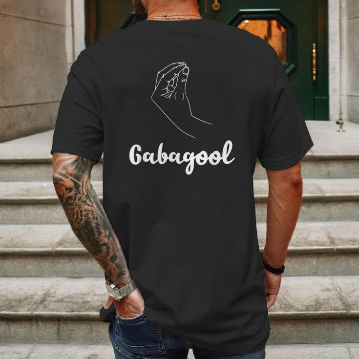 I Will Have The Gabagool Funny Mens Back Print T-shirt Gifts for Men