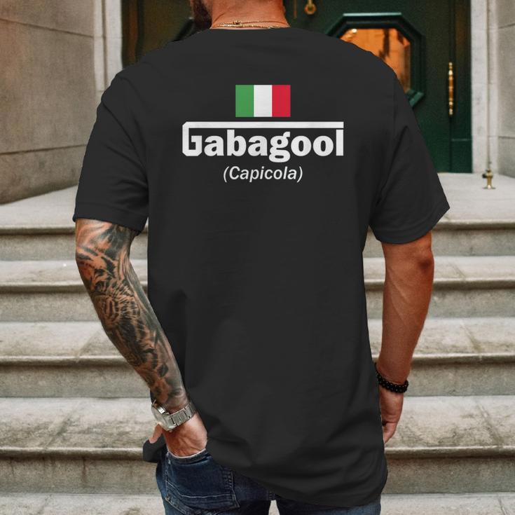 I Will Have The Gabagool Trendy Meme Mens Back Print T-shirt Gifts for Men