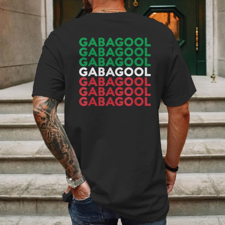 I Will Have The Gabagool Vintage Italy Mens Back Print T-shirt Gifts for Men