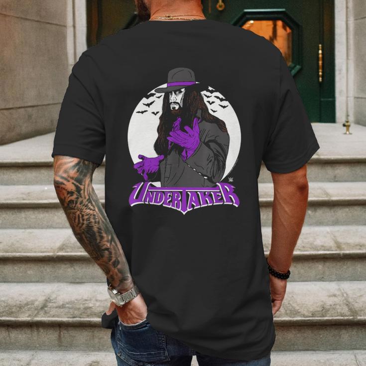 Wrestling Wwe Vintage Undertaker Mens Back Print T-shirt Gifts for Men