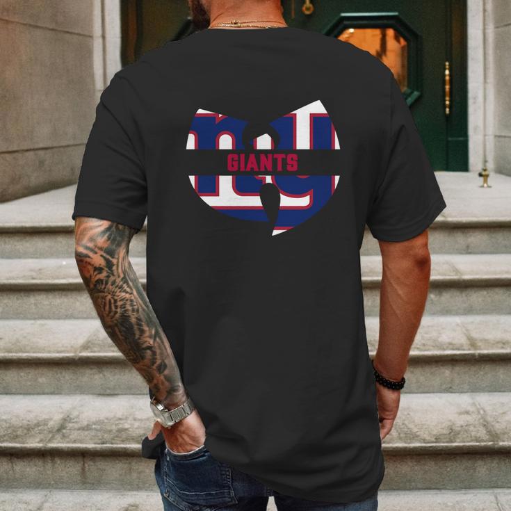 Wu Tang New York Giants Logo ShirtShirt Tee Mens Back Print T-shirt Gifts for Men