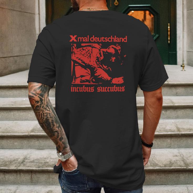 Xmal Deutschland Mens Back Print T-shirt Gifts for Men