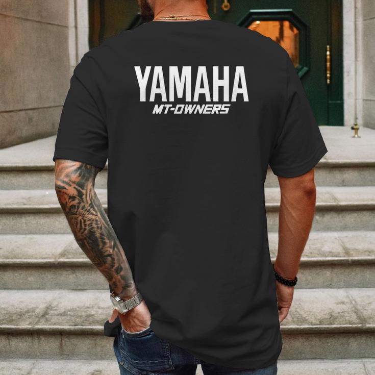 Yamaha Mt Owners Mens Back Print T-shirt Gifts for Men