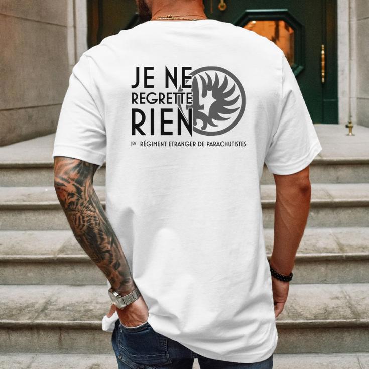 1 Rep Legion Etrangere T-Shirt Mens Back Print T-shirt Gifts for Men