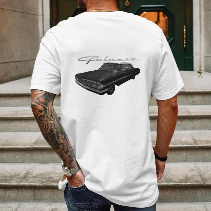 1964 Ford Galaxie Black Mens Back Print T-shirt Gifts for Men