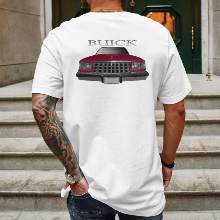 1978 79 Buick Regal Mens Back Print T-shirt Gifts for Men