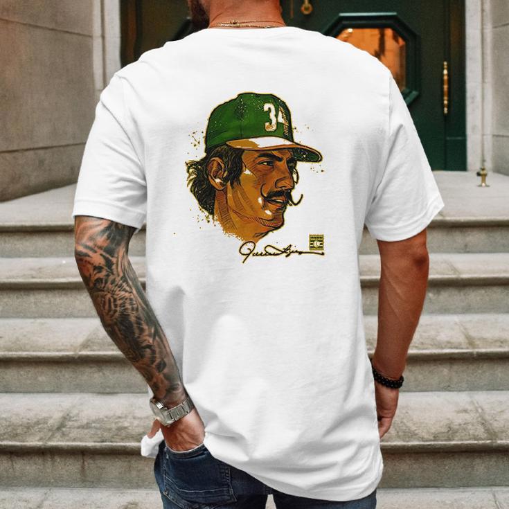 500 Level Rollie Fingers Mens Back Print T-shirt Gifts for Men