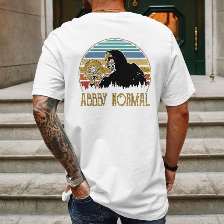 Abby Normal - Funny Vintage Mens Back Print T-shirt Gifts for Men