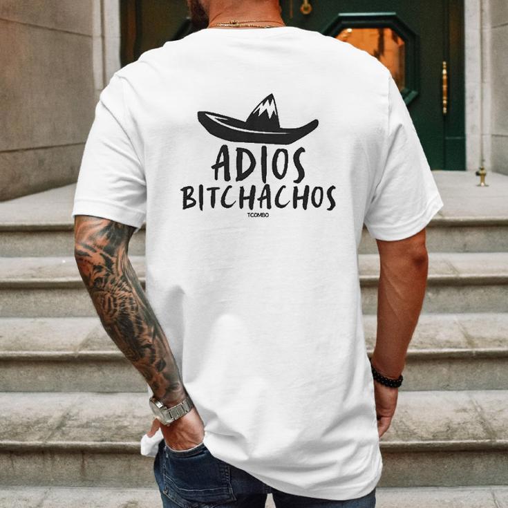 Adios Bitchachos Cinco De Mayo Mens Back Print T-shirt Gifts for Men