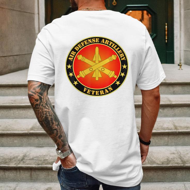 Air Defense Artillery Veteran T-Shirt Mens Back Print T-shirt Gifts for Men