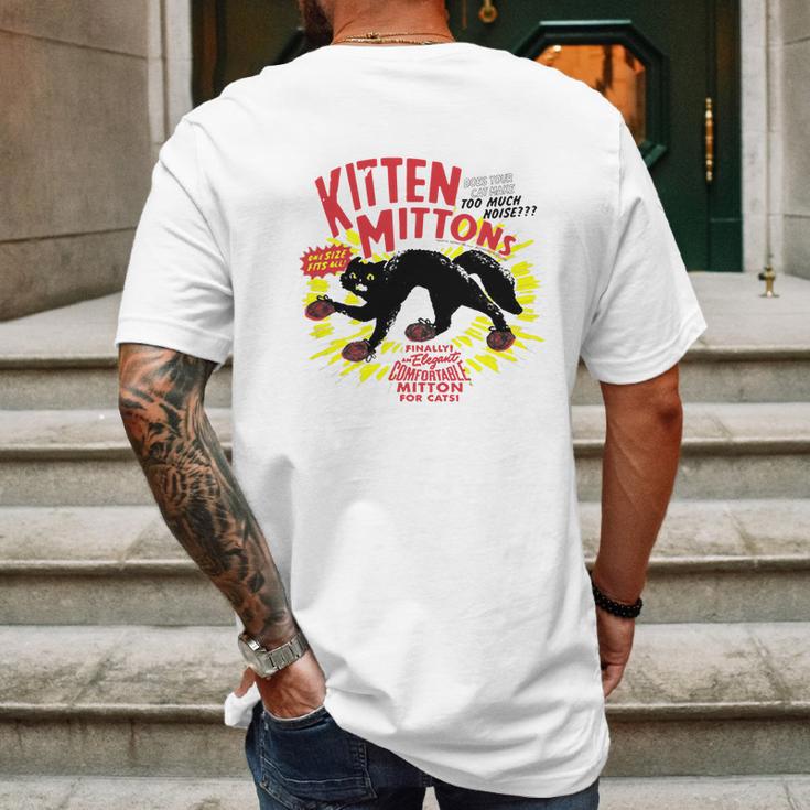 Always Sunny In Philadelphia Kitten Mittons Cats Lover Shirt Mens Back Print T-shirt Gifts for Men