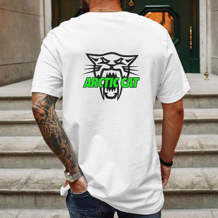 Arctic Cat Mens Back Print T-shirt Gifts for Men