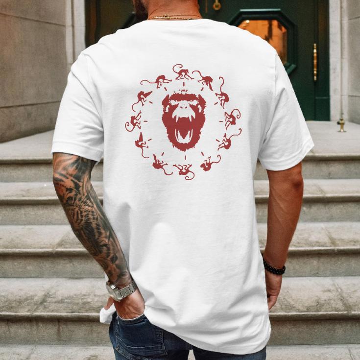 Army Of The 12 Monkeys Mens Back Print T-shirt Gifts for Men