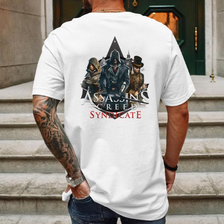 Assassins Creed Syndicate Mens Back Print T-shirt Gifts for Men