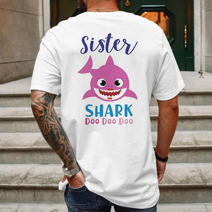 Baby Shark Doo Doo Doo Mens Back Print T-shirt Gifts for Men