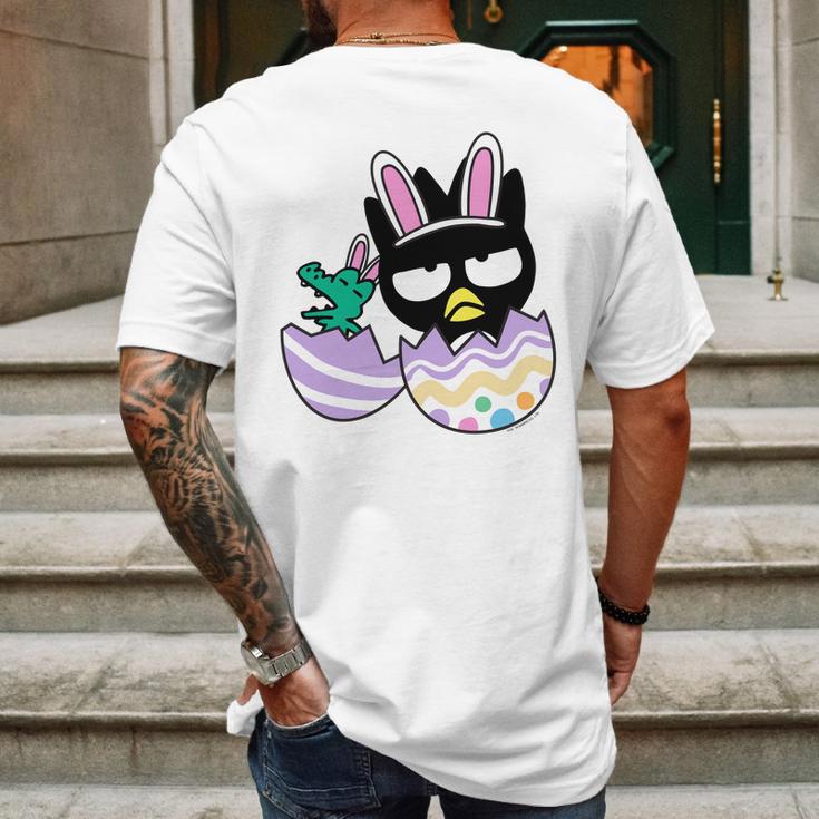 Badtz Maru Easter Egg Friends Tee Mens Back Print T-shirt Gifts for Men