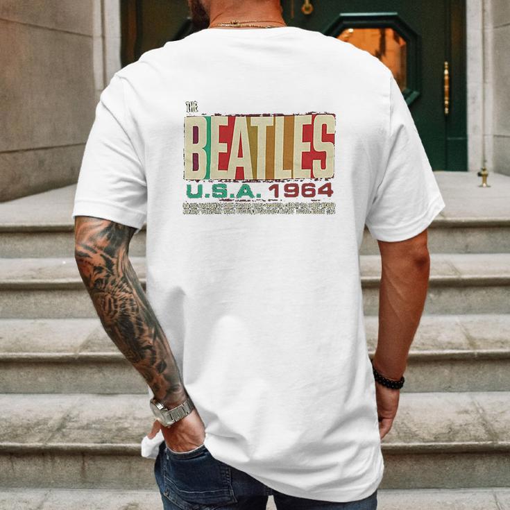 Beatles Usa 1964 Mens Back Print T-shirt Gifts for Men