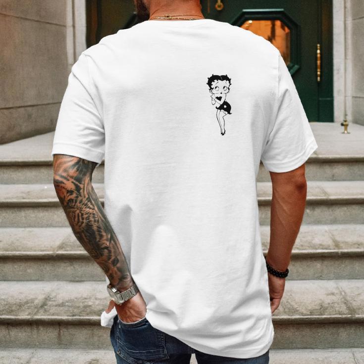 Betty Boop Tshirt Shirt Mens Back Print T-shirt Gifts for Men