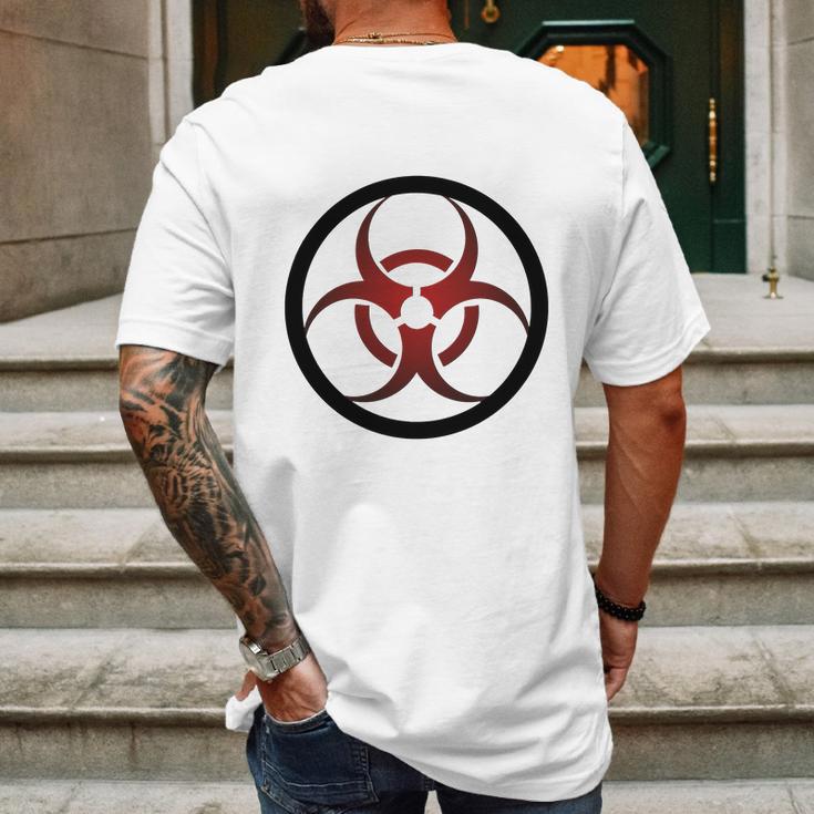 BiohazardShirt Mens Back Print T-shirt Gifts for Men