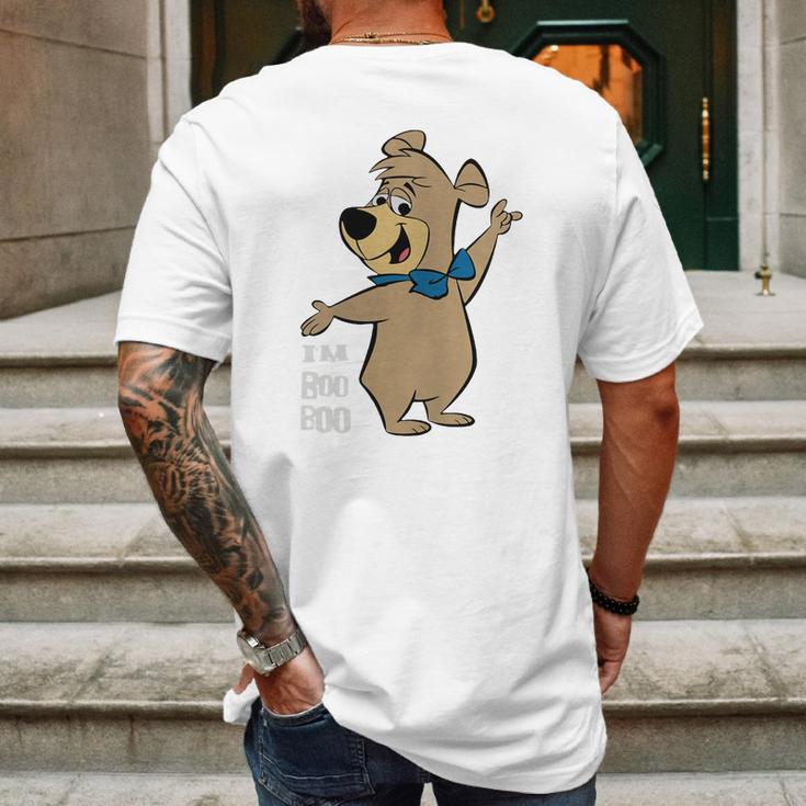 Bobo Bear Yogi Bear Bobo Bear Yogi Bear Mens Back Print T-shirt Gifts for Men