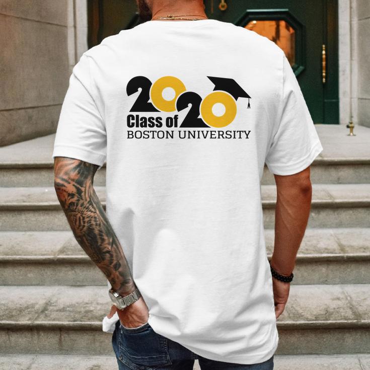 Boston University Class Of Graduation 2020 Mens Back Print T-shirt Gifts for Men