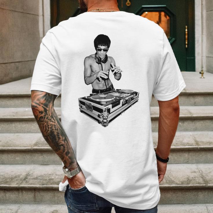 Bruce Lee Dj Shirt Mens Back Print T-shirt Gifts for Men