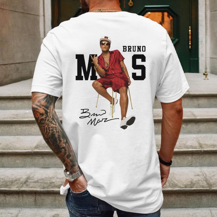 Bruno Mars Mens Back Print T-shirt Gifts for Men