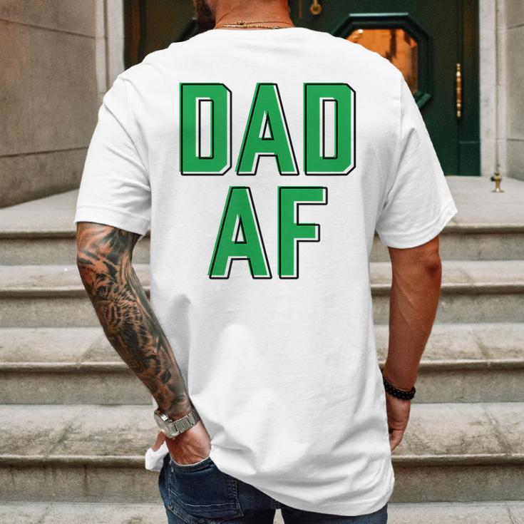 Buzzfeed Dad Af T-Shirt Mens Back Print T-shirt Gifts for Men