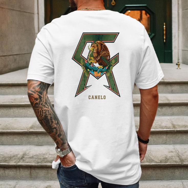 Canelo Alvarez Logo - Mens Ringer T-Shirt Mens Back Print T-shirt Gifts for Men