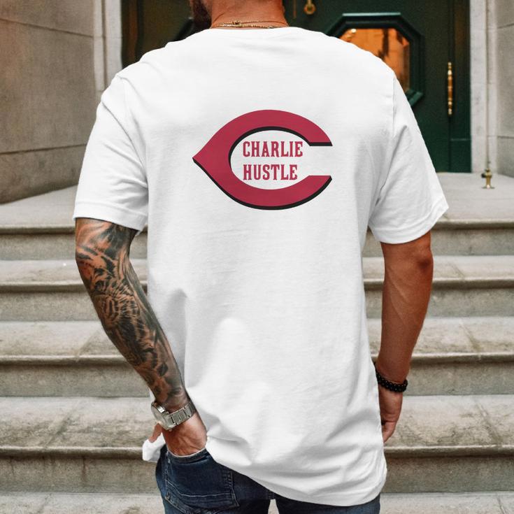 Charlie Hustle Home Standard Weight Mens Back Print T-shirt Gifts for Men