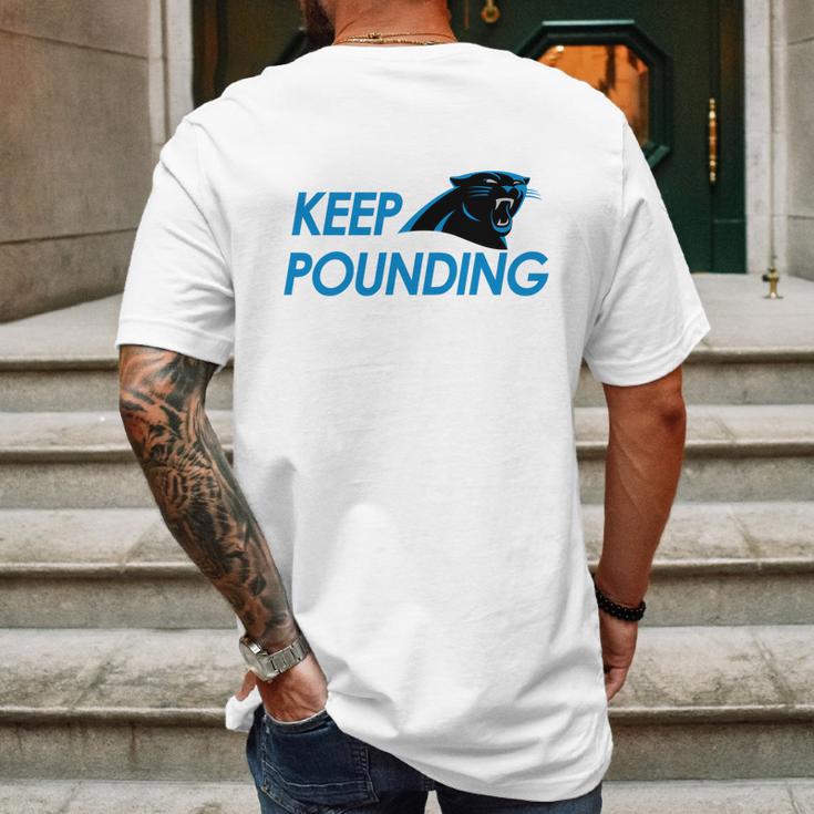 Check Out This Awesome Carolina Panthers Shirts Keep Pounding Mens Back Print T-shirt Gifts for Men