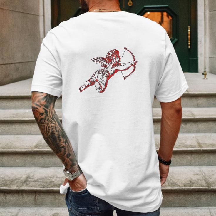 Cherub Cupid Vintage Aesthetic Mens Back Print T-shirt Gifts for Men