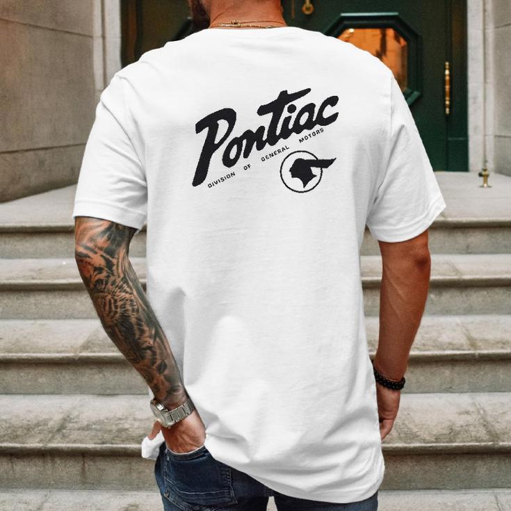 Chief Pontiac General Motors Mens Back Print T-shirt Gifts for Men