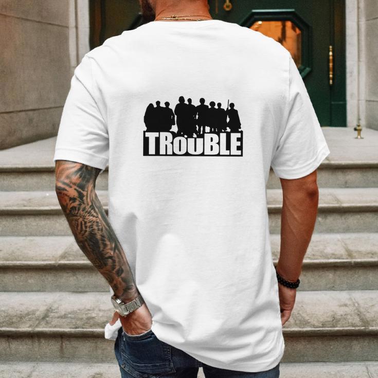 The Chosen Trouble Mens Back Print T-shirt Gifts for Men