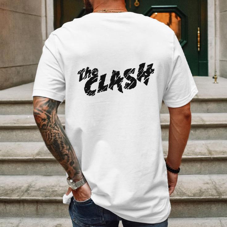 The Clash Band Logo Black Mens Back Print T-shirt Gifts for Men